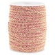 Fashion wire flach 5mm Fuchsia Gold